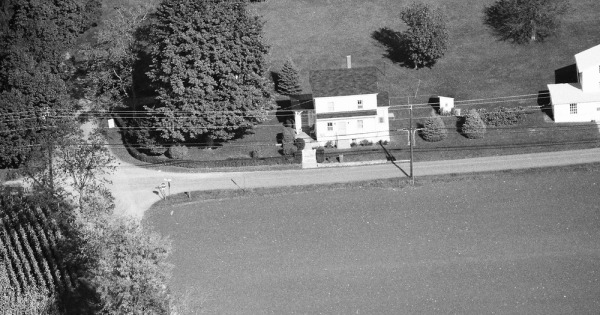 Vintage Aerial photo from 1986 in Chester County, PA