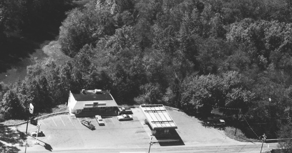 Vintage Aerial photo from 1985 in Braxton County, WV