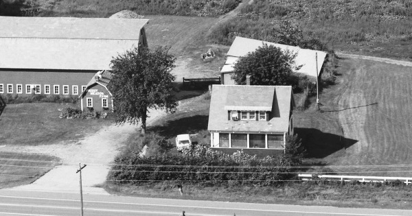 Vintage Aerial photo from 1986 in Cheshire County, NH