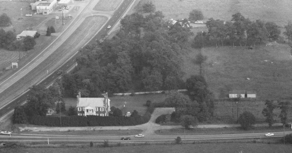Vintage Aerial photo from 1982 in Rockingham County, VA