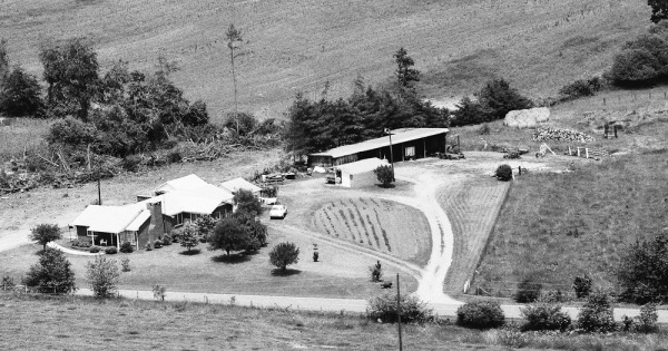 Vintage Aerial photo from 1983 in Cleveland County, NC