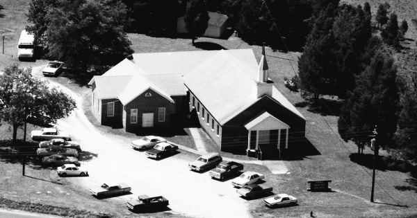 Vintage Aerial photo from 1983 in Chester County, SC