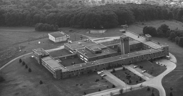 Vintage Aerial photo from 1977 in Cambria County, PA