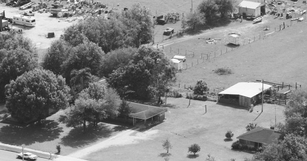 Vintage Aerial photo from 1983 in Hillsborough County, FL