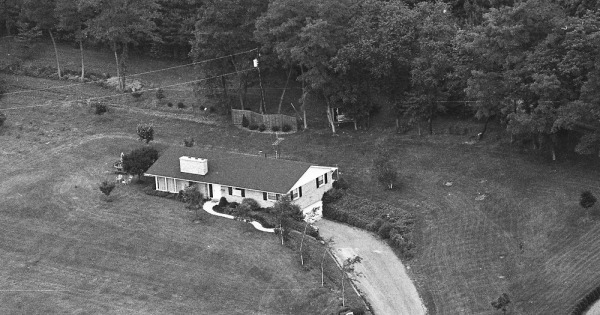 Vintage Aerial photo from -1986 in Northumberland County, PA