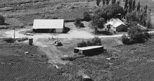 Vintage Aerial photo from 1980 in Atchison County, MO