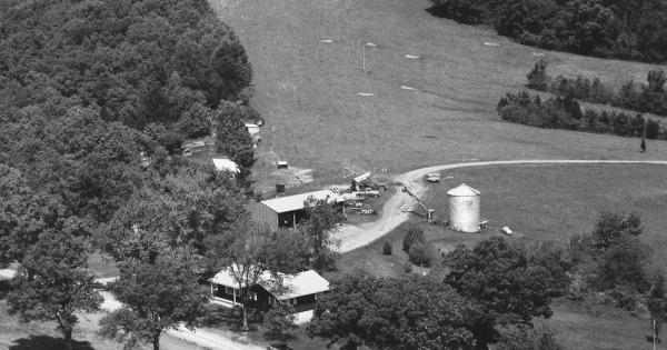 Vintage Aerial photo from 1994 in Osage County, MO