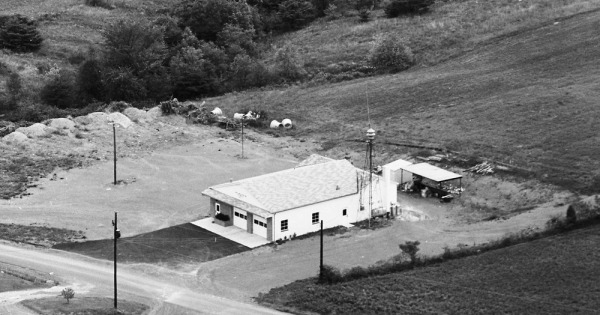 Vintage Aerial photo from 1970 in Cumberland County, PA