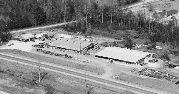 Vintage Aerial photo from 1987 in Elmore County, AL