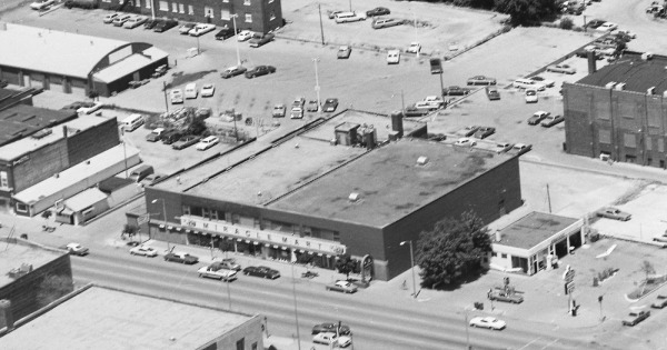 Vintage Aerial photo from 1978 in Knox County, IL