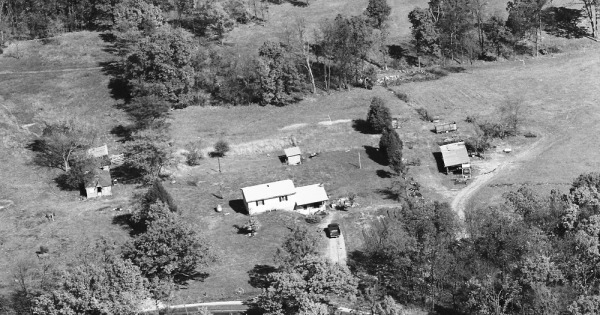 Vintage Aerial photo from 1976 in Jefferson County, MO