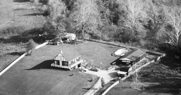 Vintage Aerial photo from 1982 in Clark County, OH