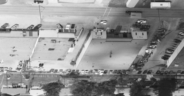 Vintage Aerial photo from 1991 in Dallas County, TX