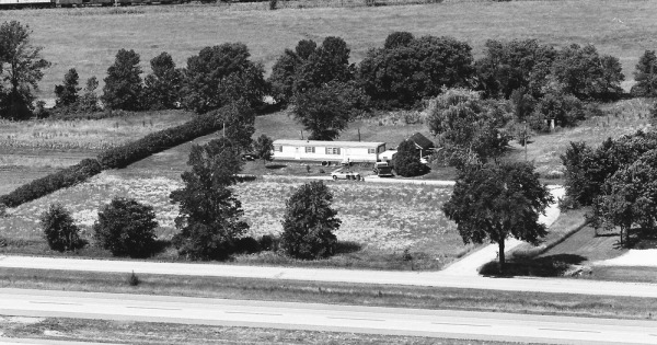 Vintage Aerial photo from 1973 in Winnebago County, IL
