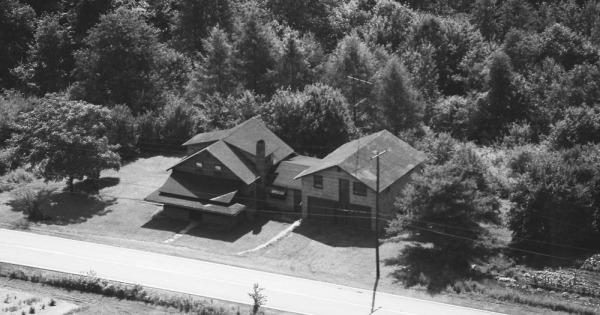 Vintage Aerial photo from 1976 in Jefferson County, PA