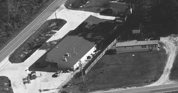 Vintage Aerial photo from 1989 in Wake County, NC