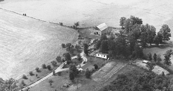 Vintage Aerial photo from 1964 in Jefferson County, MO