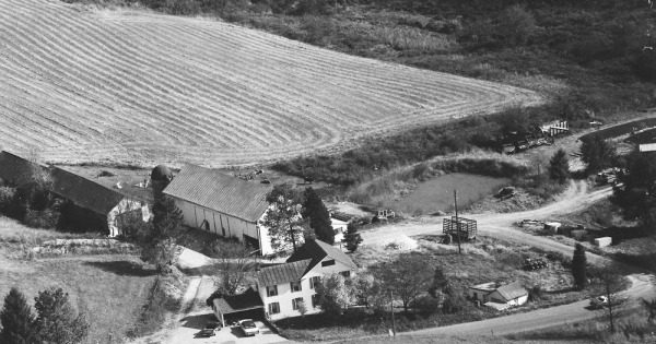 Vintage Aerial photo from 1985 in York County, PA