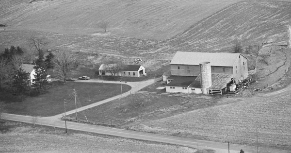 Vintage Aerial photo from 1980 in Stark County, OH