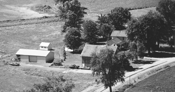 Vintage Aerial photo from 1981 in Lorain County, OH