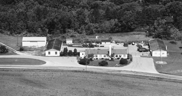 Vintage Aerial photo from 1989 in Delaware County, OH