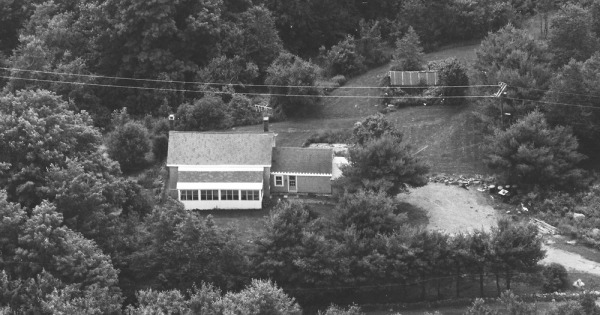 Vintage Aerial photo from 1986 in Rensselaer County, NY