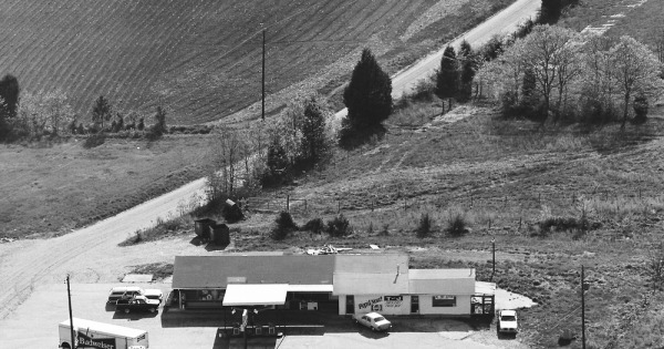 Vintage Aerial photo from 1986 in Heard County, GA