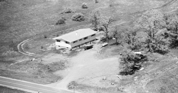 Vintage Aerial photo from 1980 in St. Croix County, WI
