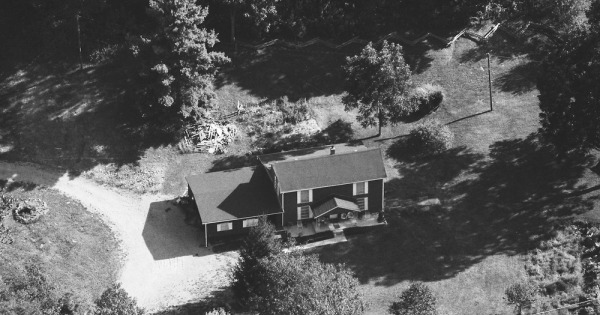 Vintage Aerial photo from 1987 in Mercer County, WV