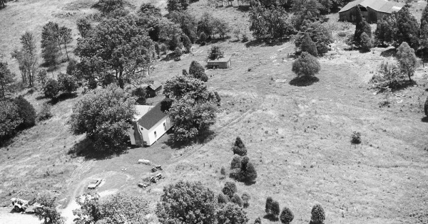 Vintage Aerial photo from 1980 in Williamson County, TN