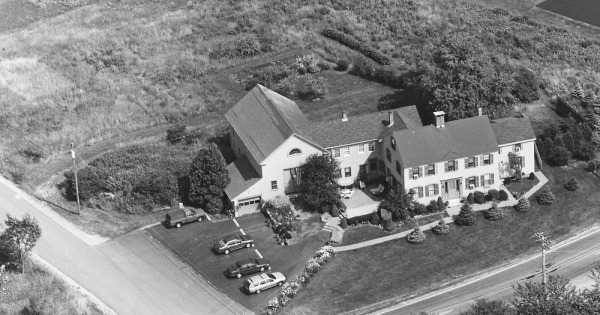 Vintage Aerial photo from 1995 in York County, ME