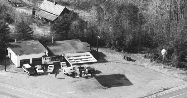 Vintage Aerial photo from 1988 in Forsyth County, NC