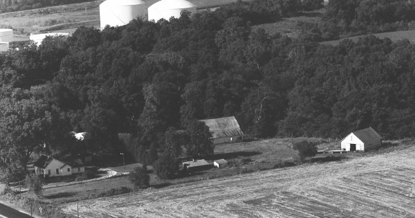 Vintage Aerial photo from 1969 in Peoria County, IL