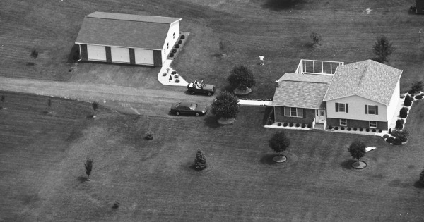 Vintage Aerial photo from 1996 in Cumberland County, PA