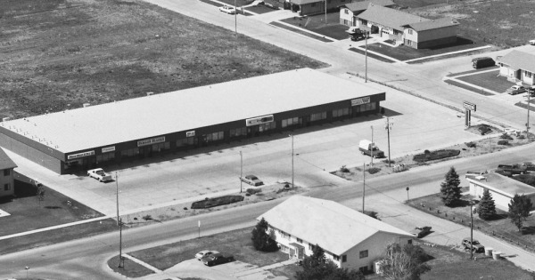 Vintage Aerial photo from 1984 in Buffalo County, NE