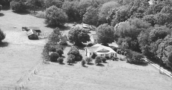 Vintage Aerial photo from 1983 in Hillsborough County, FL