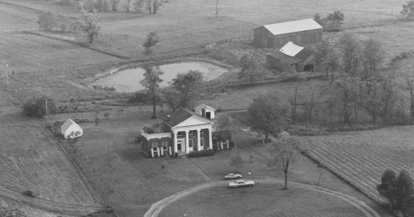 Vintage Aerial photo from 1980 in Jessamine County, KY