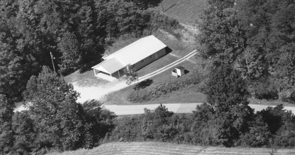 Vintage Aerial photo from 2000 in Morgan County, KY