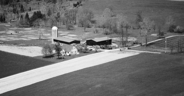 Vintage Aerial photo from 1985 in Oldham County, KY
