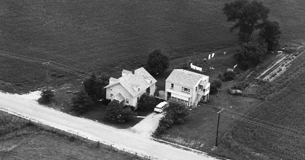 Vintage Aerial photo from 1963 in Cecil County, MD