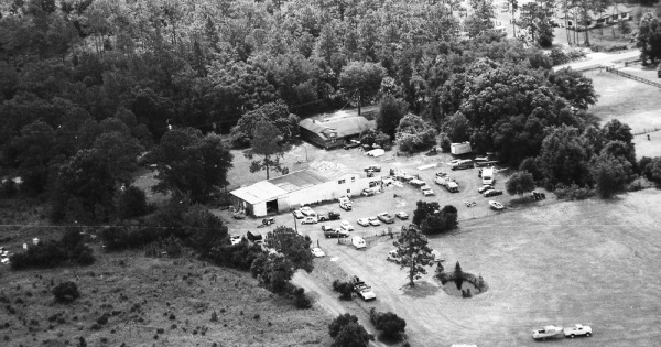 Vintage Aerial photo from 1992 in Volusia County, FL