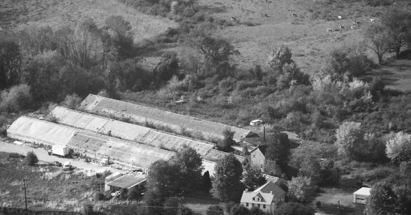 Vintage Aerial photo from 1986 in Chester County, PA