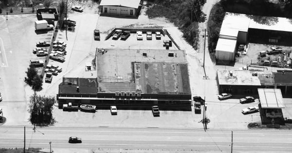 Vintage Aerial photo from 1988 in Boone County, AR