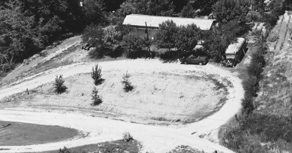 Vintage Aerial photo from 1984 in Warren County, MS
