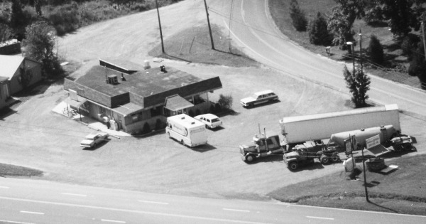 Vintage Aerial photo from 1988 in Burlington County, NJ