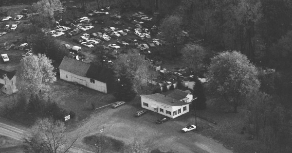 Vintage Aerial photo from 1986 in Belmont County, OH