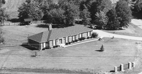 Vintage Aerial photo from 1984 in Oldham County, KY
