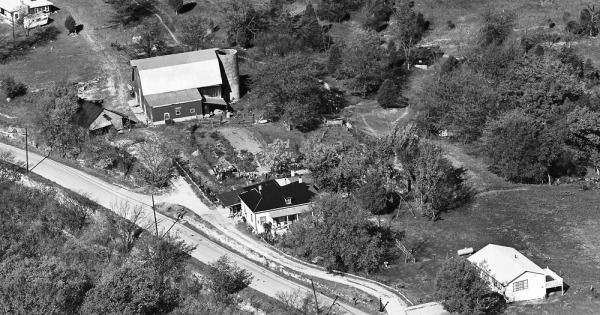 Vintage Aerial photo from 1976 in Jefferson County, MO