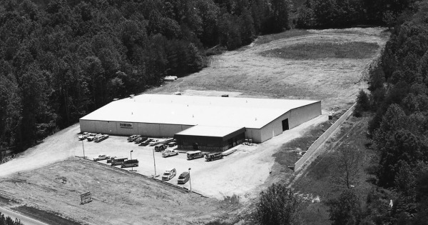 Vintage Aerial photo from 1984 in Anderson County, SC