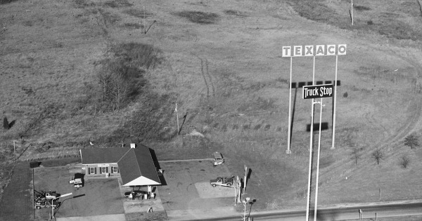 Vintage Aerial photo from 1980 in Hardin County, KY